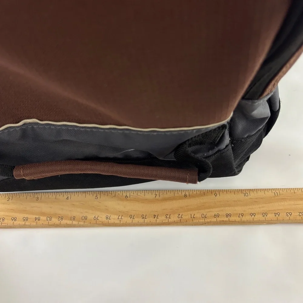 SwissGear Brown Black Duffel Bag Travel Gym Weekender Padded Strap